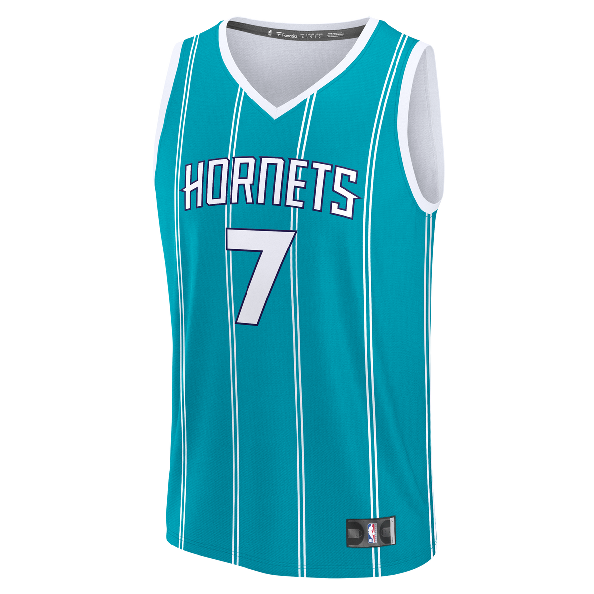 Charlotte Hornets Kon Knueppel Fanatics Teal 2025 NBA Draft First Round Pick Fast Break Replica Jersey - Icon Edition for