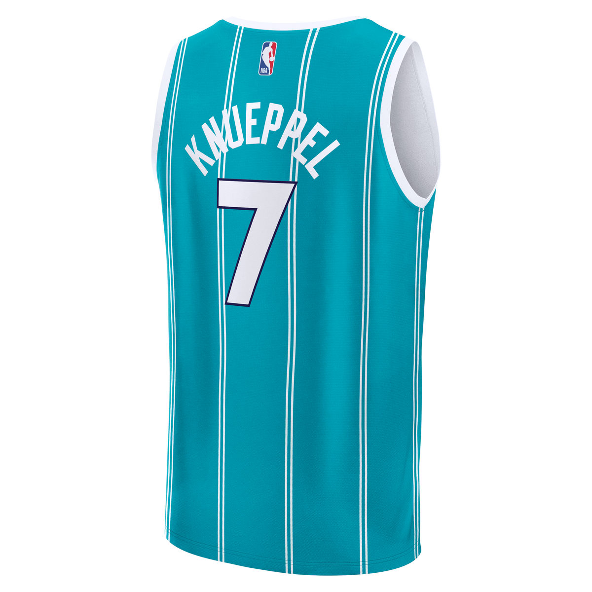 Charlotte Hornets Kon Knueppel Fanatics Teal 2025 NBA Draft First Round Pick Fast Break Replica Jersey - Icon Edition for