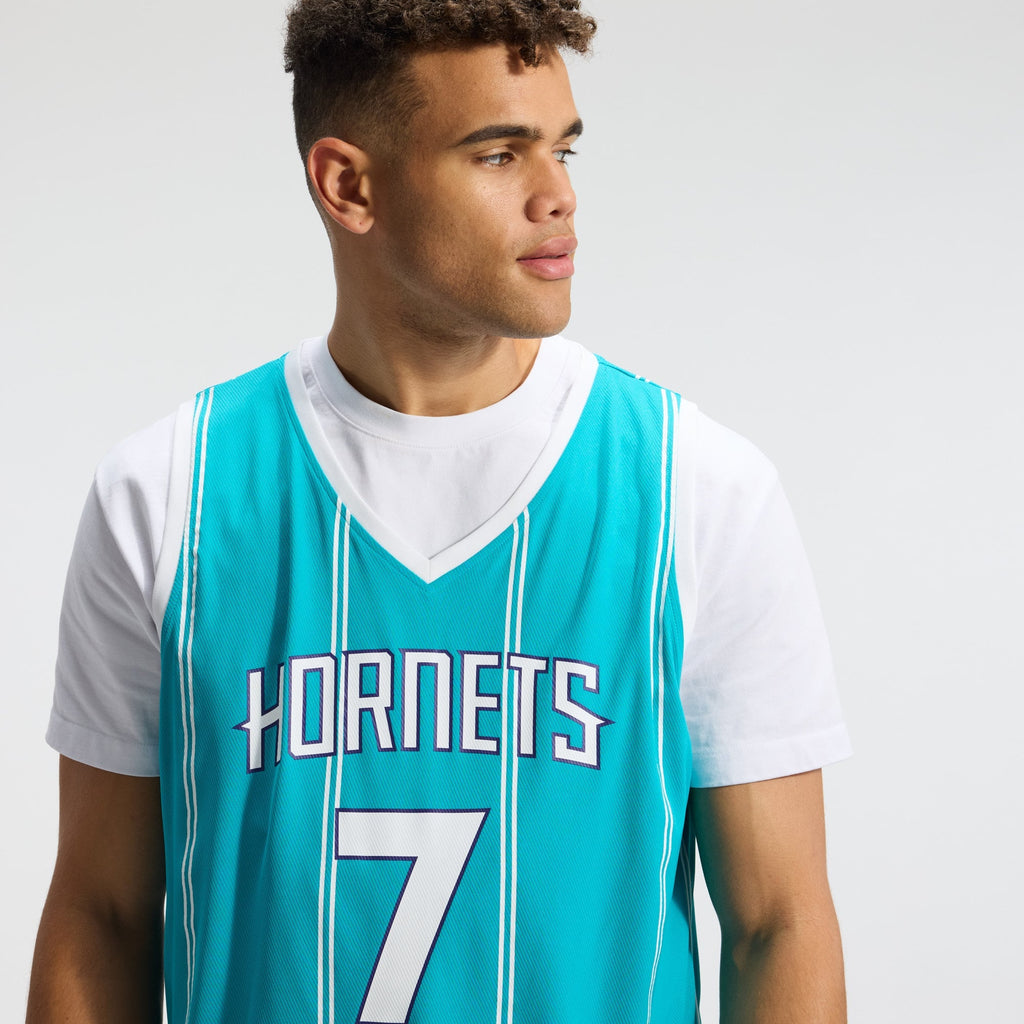 Charlotte Hornets Kon Knueppel Fanatics Teal 2025 NBA Draft First Round Pick Fast Break Replica Jersey - Icon Edition for