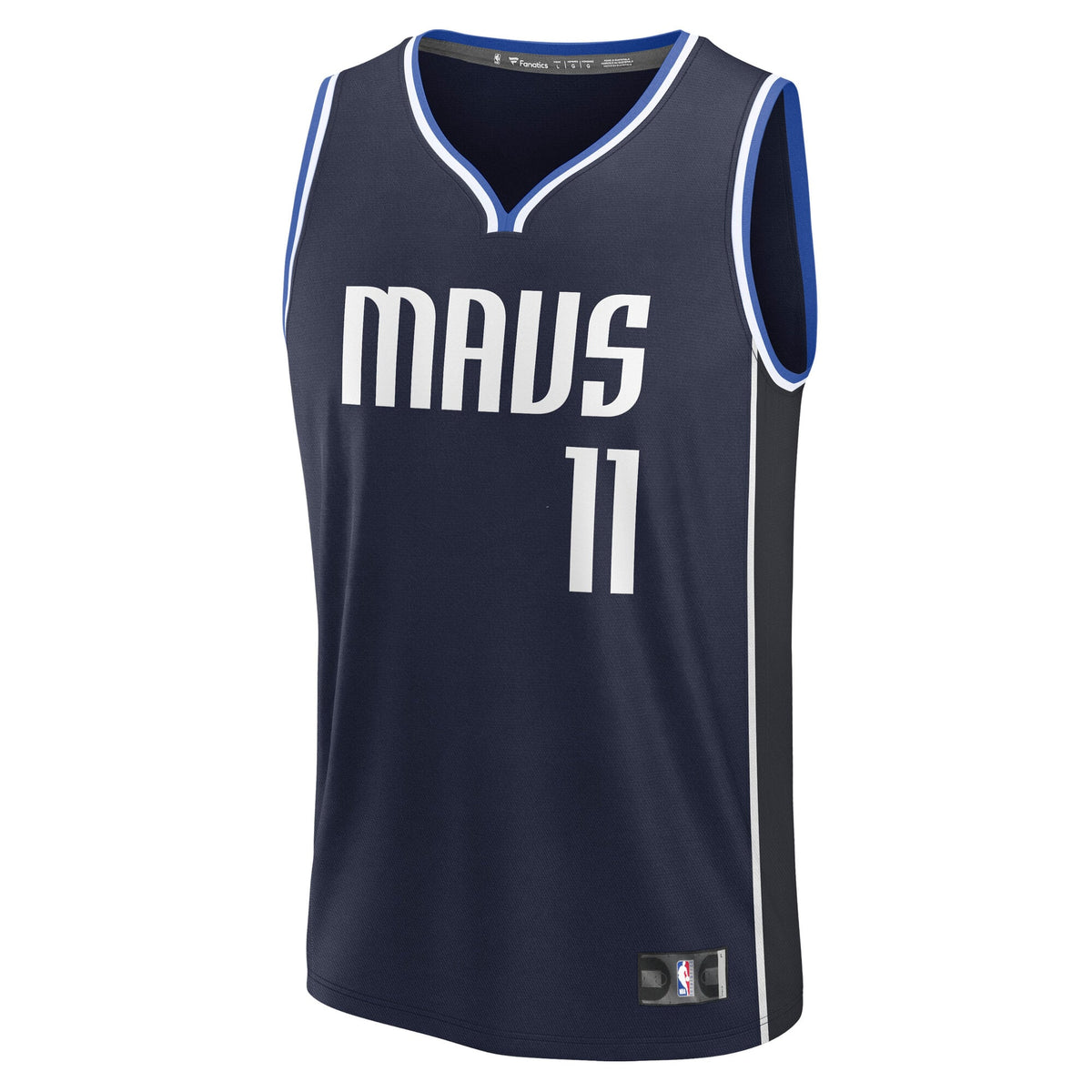 Dallas Mavericks Kyrie Irving Fanatics Navy Fast Break Replica Player Jersey - Statement Edition for Men product image 3,