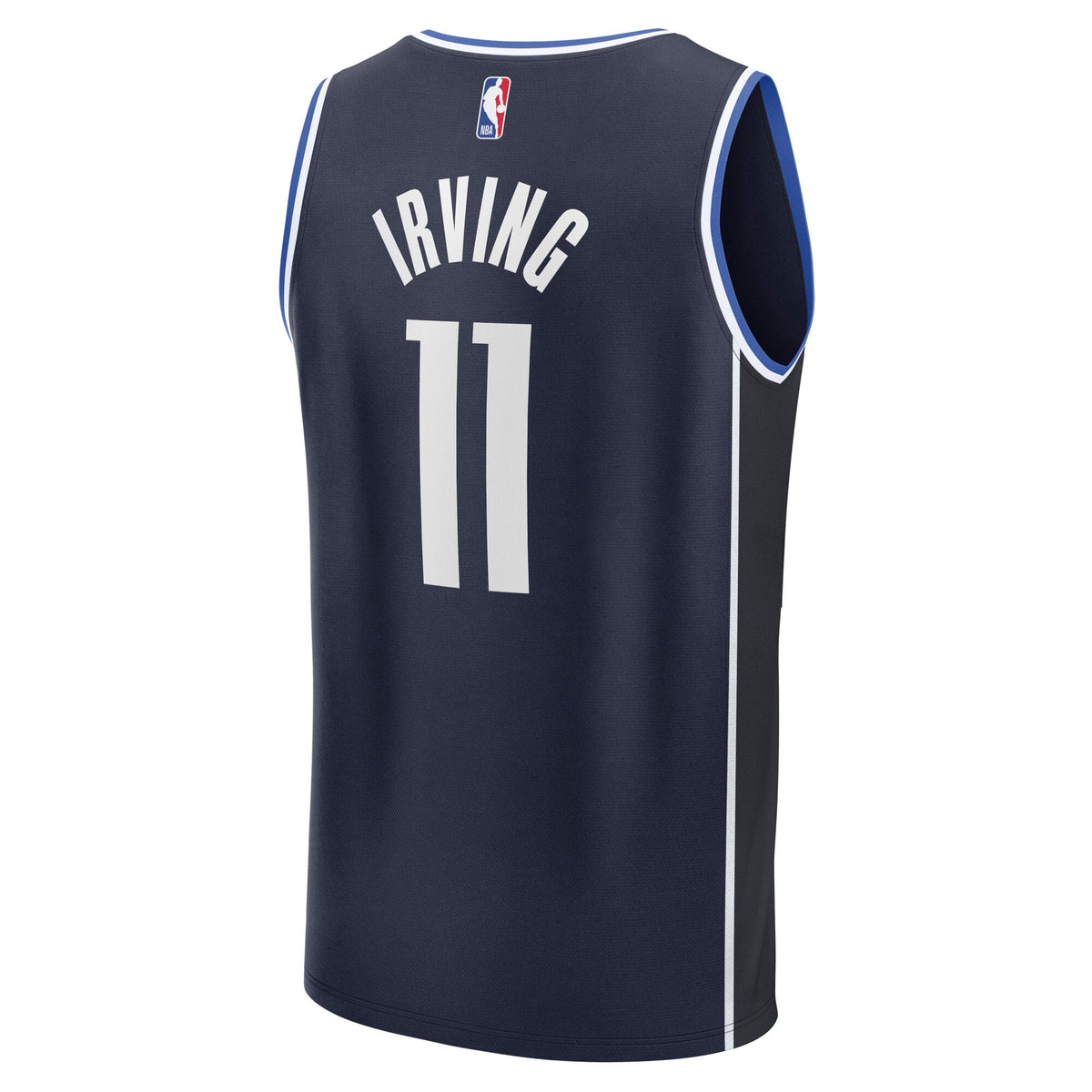 Dallas Mavericks Kyrie Irving Fanatics Navy Fast Break Replica Player Jersey - Statement Edition for Men product image 4,
