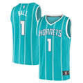 Charlotte Hornets LaMelo Ball Fanatics Teal Fast Break Replica Jersey - Icon Edition for Men product image 1, provided for