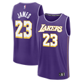 Los Angeles Lakers LeBron James Fanatics Purple Fast Break Jersey - Statement Edition for Men product image 1, provided for