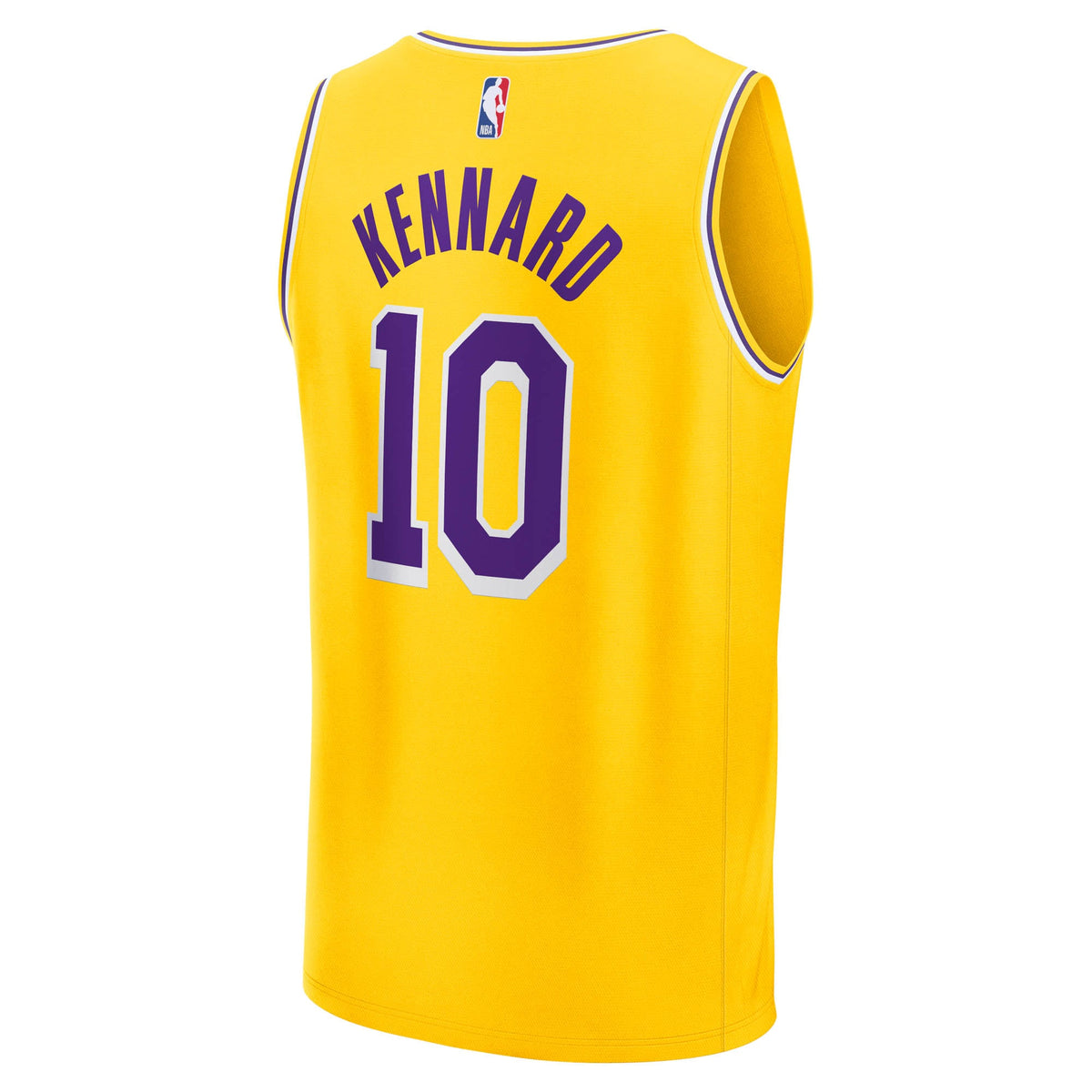 Los Angeles Lakers Luke Kennard Fanatics Gold Fast Break Replica Jersey - Icon Edition for Men product image 4, provided for