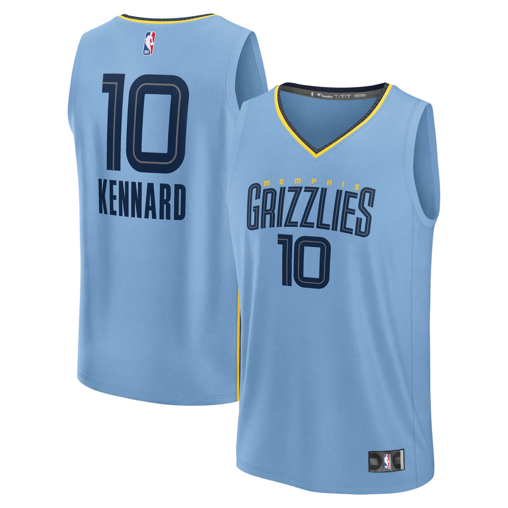 Memphis Grizzlies Luke Kennard Fanatics Light Blue Fast Break Replica Player Jersey - Statement Edition for Men product