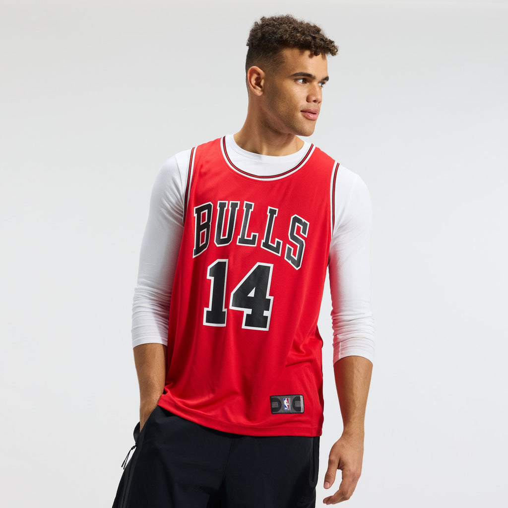 Chicago Bulls Matas Buzelis Fanatics Red Fast Break Replica Player Jersey - Icon Edition for Men product image 3, provided