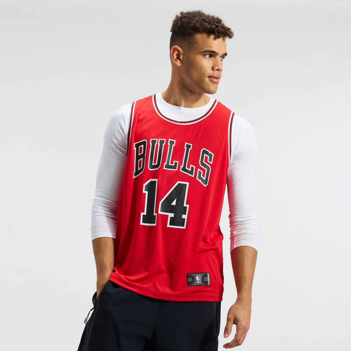 Chicago Bulls Matas Buzelis Fanatics Red Fast Break Replica Player Jersey - Icon Edition for Men product image 3, provided