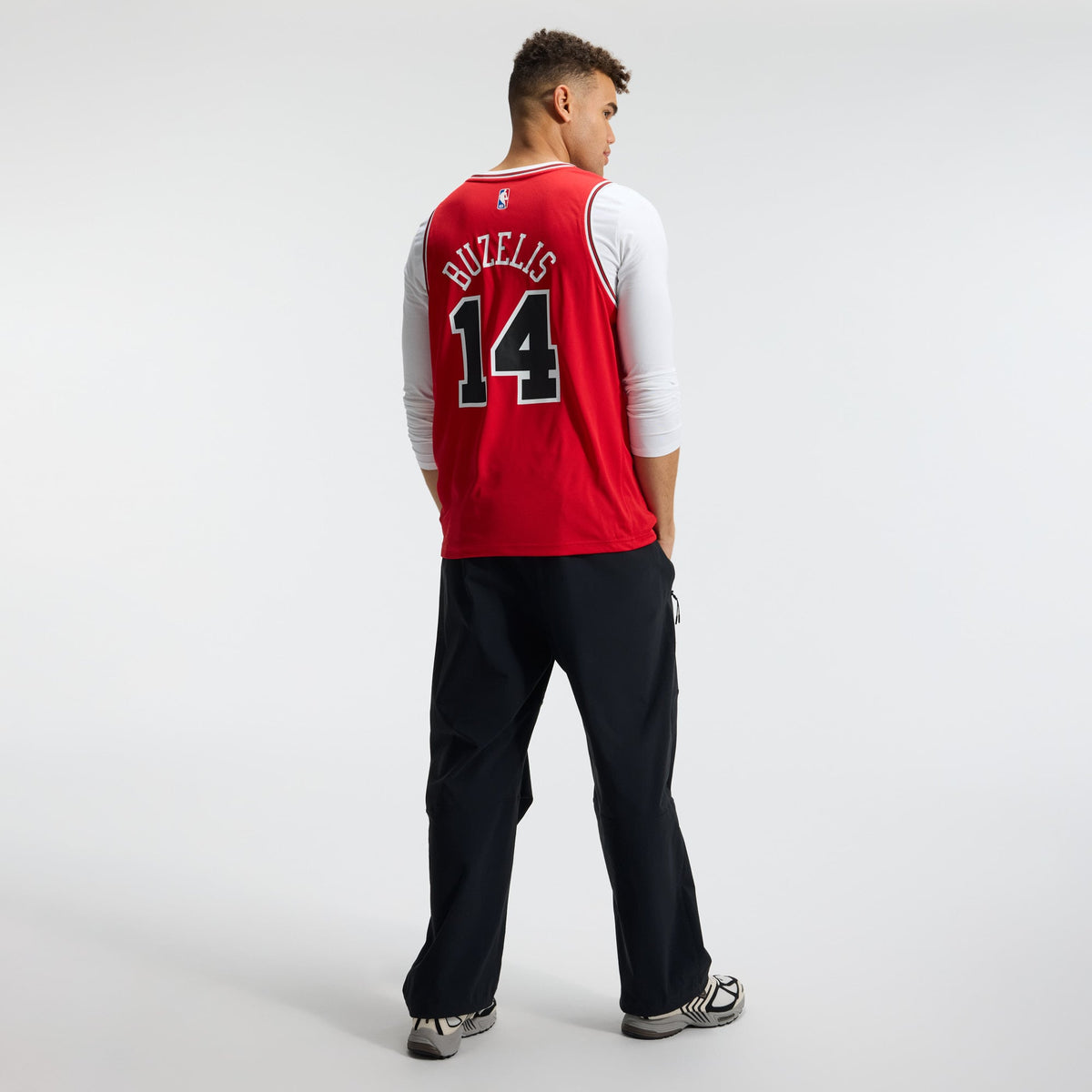 Chicago Bulls Matas Buzelis Fanatics Red Fast Break Replica Player Jersey - Icon Edition for Men product image 6, provided