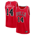 Chicago Bulls Matas Buzelis Fanatics Red Fast Break Replica Player Jersey - Icon Edition for Men product image 1, provided