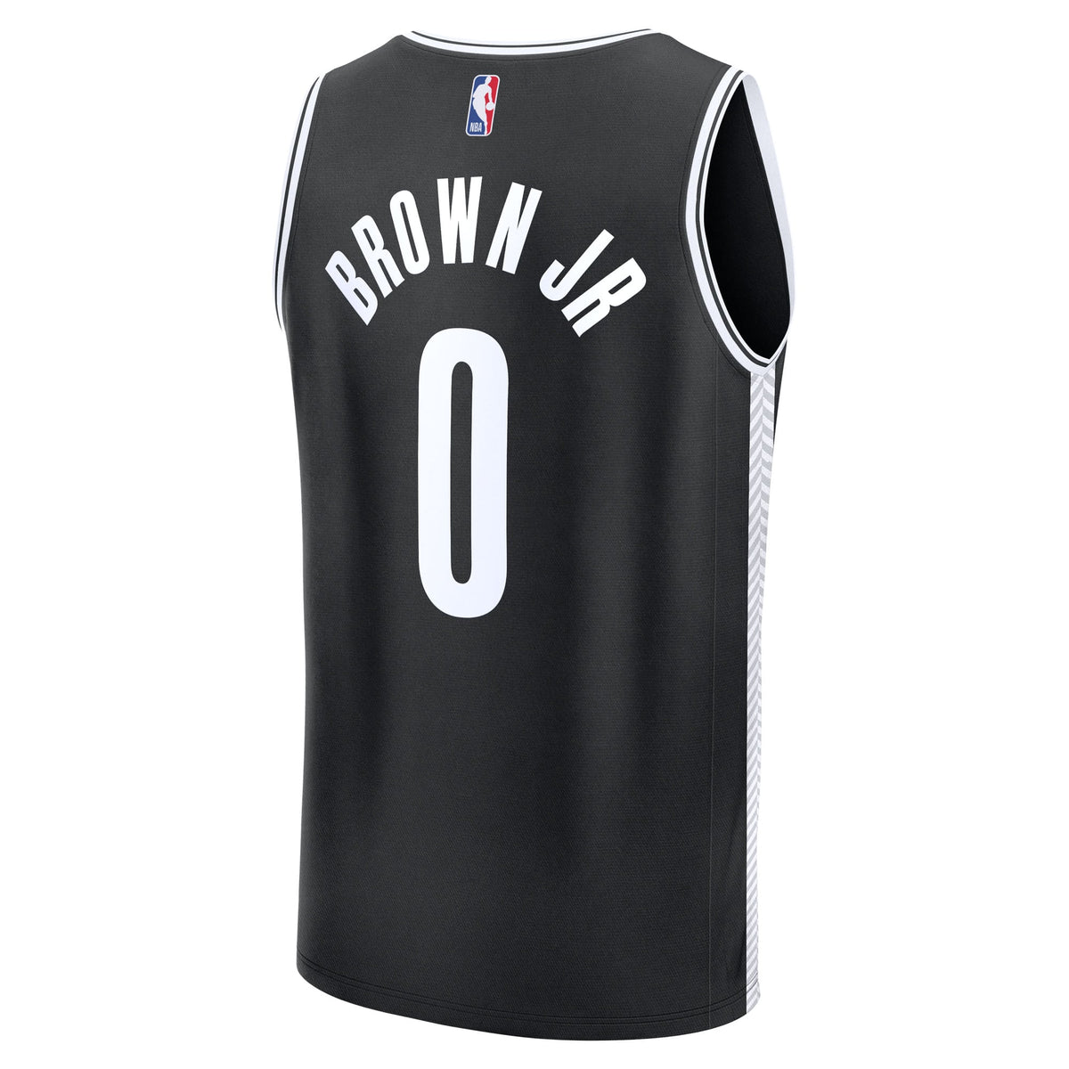 Brooklyn Nets Mikel Brown Jr. Fanatics Black 2026 NBA Draft First Round Pick Fast Break Jersey - Icon Edition for Men