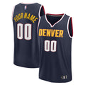 Denver Nuggets Fanatics Navy Fast Break Custom Jersey - Icon Edition for Men product image 1, provided for visual reference