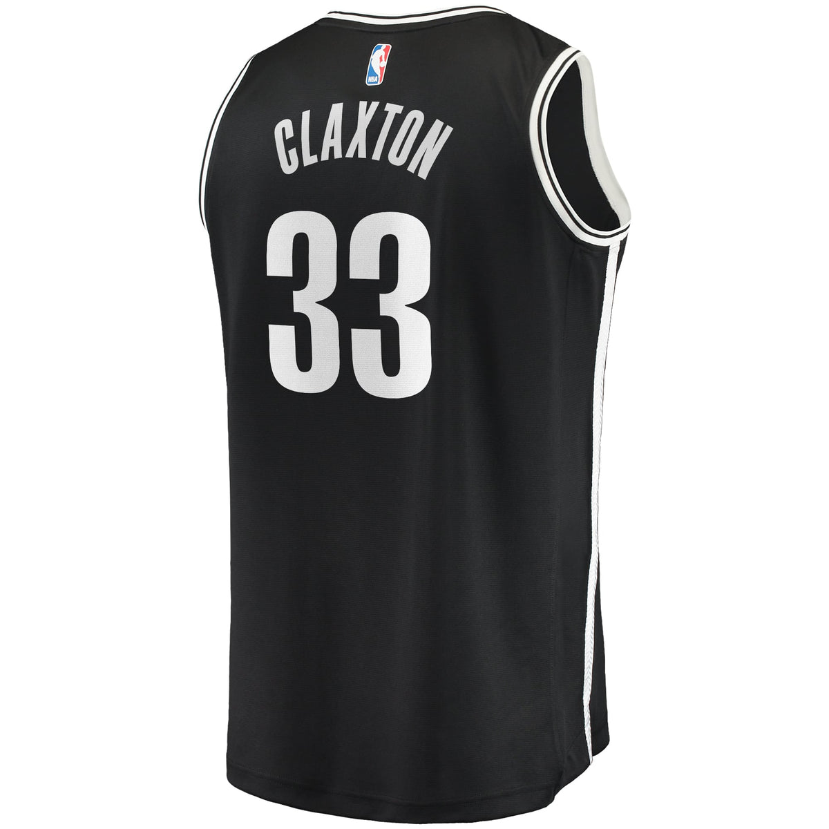Brooklyn Nets Nicolas Claxton Fanatics Black Fast Break Player Jersey - Icon Edition for Men product image 4, provided for