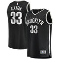 Brooklyn Nets Nicolas Claxton Fanatics Black Fast Break Replica Jersey - Icon Edition for Men product image 1, provided for