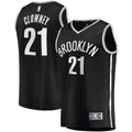 Brooklyn Nets Noah Clowney Fanatics Black Fast Break Replica Jersey - Icon Edition for Men product image 1, provided for