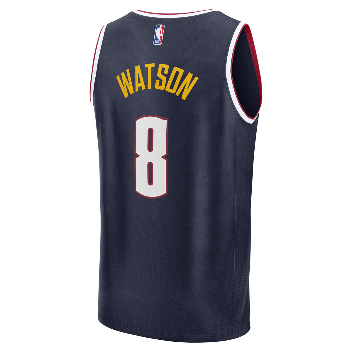 Denver Nuggets Peyton Watson Fanatics Navy Fast Break Replica Player Jersey - Icon Edition for Men product image 4, provided
