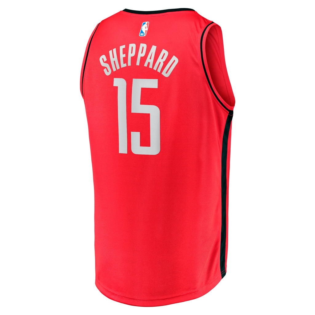 Houston Rockets Reed Sheppard Fanatics Red 2024 NBA Draft Fast Break Player Jersey - Icon Edition for Men product image 4,