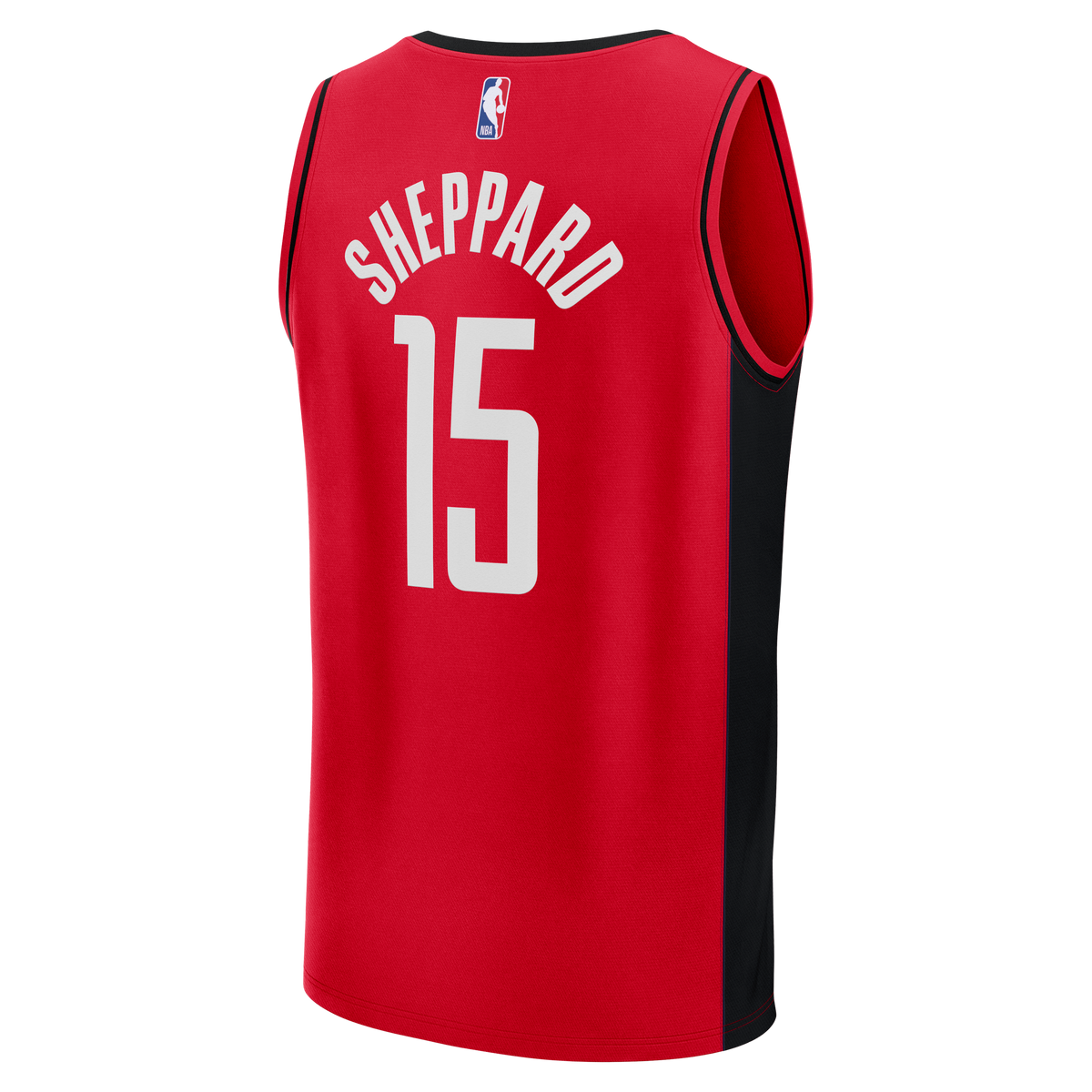 Houston Rockets Reed Sheppard Fanatics Red Fast Break Replica Jersey - Icon Edition for Men product image 4, provided for