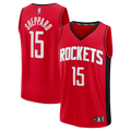 Houston Rockets Reed Sheppard Fanatics Red Fast Break Replica Jersey - Icon Edition for Men product image 1, provided for