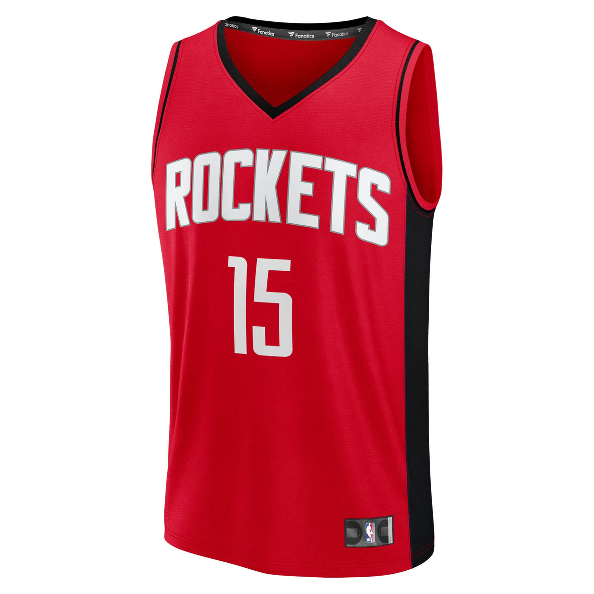 Houston Rockets Reed Sheppard Fanatics Red Fast Break Replica Jersey - Icon Edition for Men product image 3, provided for