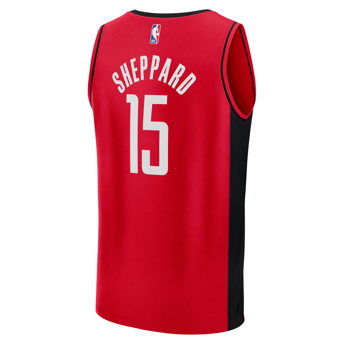 Houston Rockets Reed Sheppard Fanatics Red Fast Break Replica Jersey - Icon Edition for Men product image 4, provided for