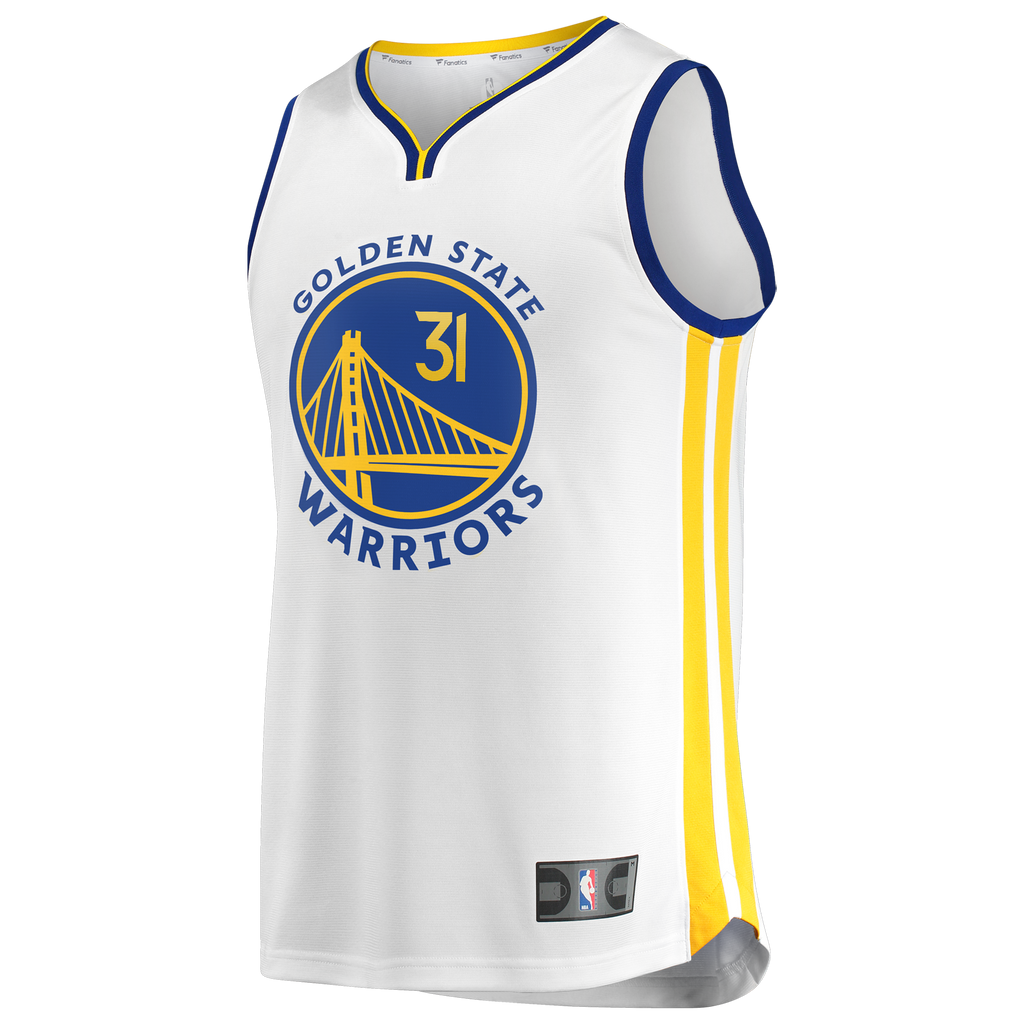 Golden State Warriors Seth Curry Fanatics White Fast Break Replica Player Jersey - Association Edition for Men product image