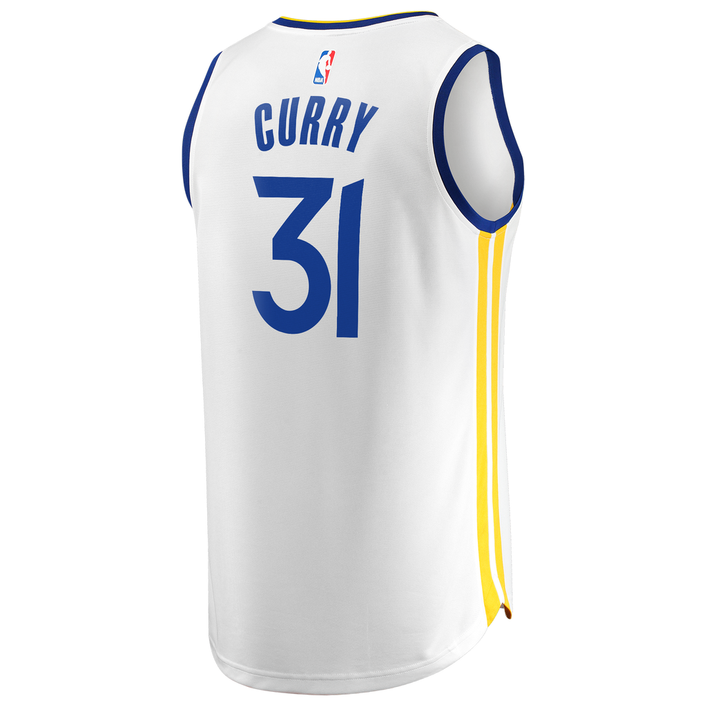 Golden State Warriors Seth Curry Fanatics White Fast Break Replica Player Jersey - Association Edition for Men product image