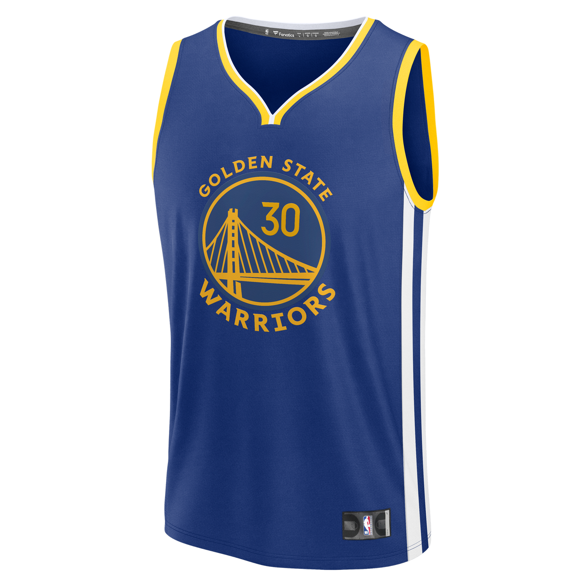 Golden State Warriors Stephen Curry Fanatics Royal Fast Break Replica Jersey - Icon Edition for Men product image 7,