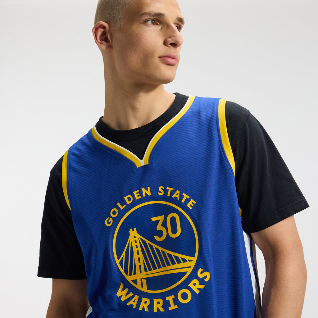 Golden State Warriors Stephen Curry Fanatics Royal Fast Break Replica Jersey - Icon Edition for Men product image 9,