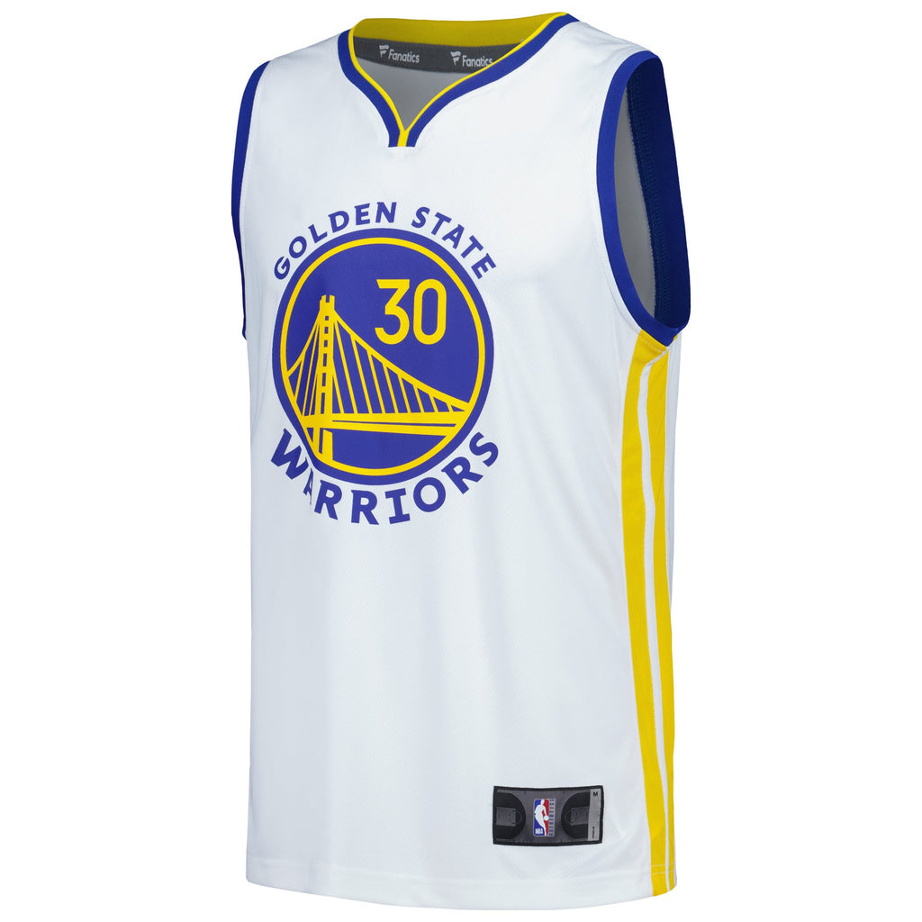 Golden State Warriors Stephen Curry Fanatics White Fast Break Replica Player Jersey - Association Edition for Men product