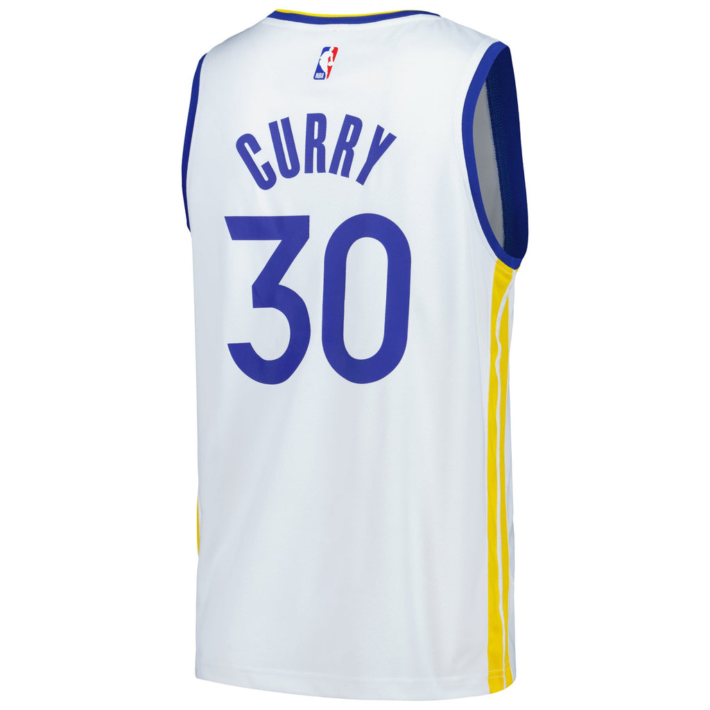 Golden State Warriors Stephen Curry Fanatics White Fast Break Replica Player Jersey - Association Edition for Men product