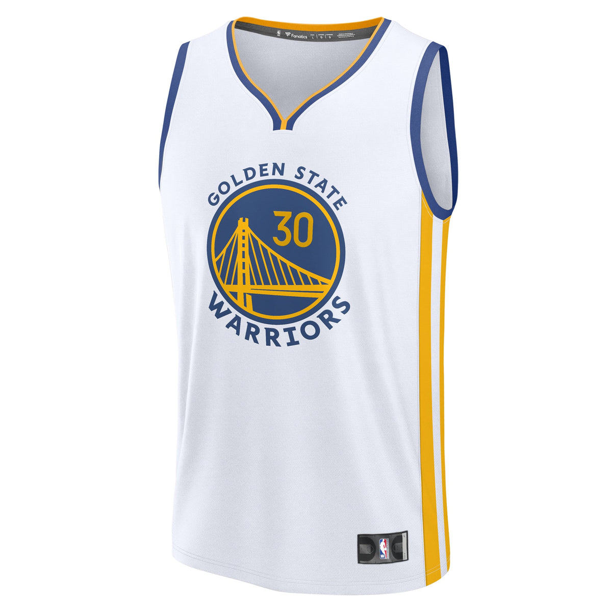 Golden State Warriors Stephen Curry Fanatics White Fast Break Replica Player Jersey - Association Edition for Men product