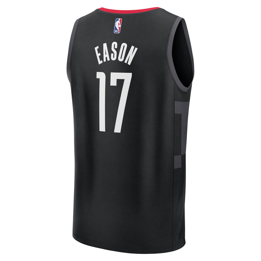 Houston Rockets Tari Eason Fanatics Black Fast Break Replica Player Jersey - Statement Edition for Men product image 4,