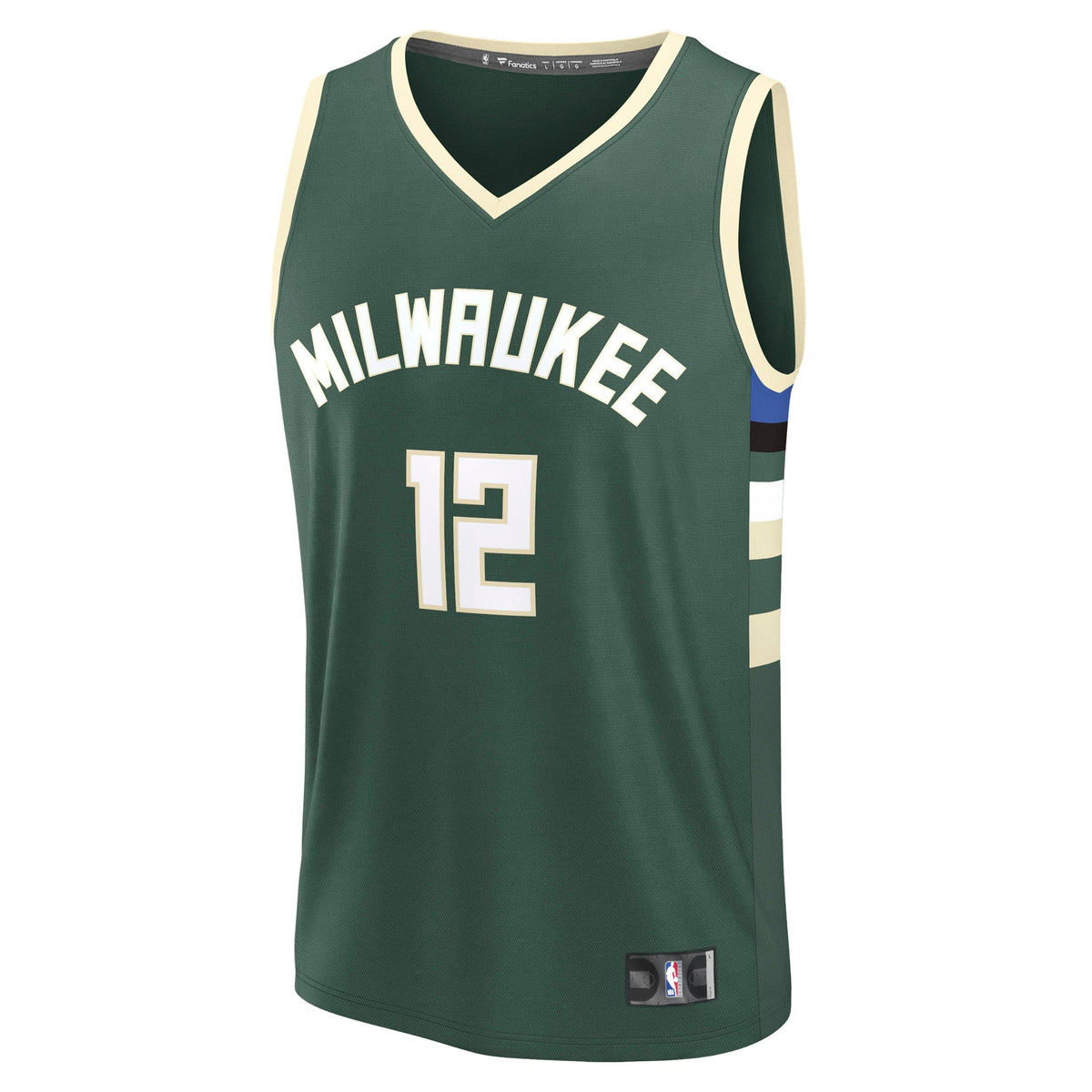 Milwaukee Bucks Taurean Prince Fanatics Hunter Green Fast Break Replica Player Jersey - Icon Edition for Men product image