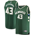 Milwaukee Bucks Thanasis Antetokounmpo Fanatics Hunter Green Fast Break Replica Player Jersey - Icon Edition for Men product