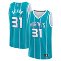 Charlotte Hornets Tidjane Salaun Fanatics Teal 2024 NBA Draft Fast Break Player Jersey - Icon Edition for Men product image
