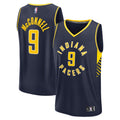 Indiana Pacers T.J. McConnell Fanatics Navy Fast Break Replica Jersey - Icon Edition for Men product image 1, provided for