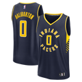 Indiana Pacers Tyrese Haliburton Fanatics Navy Fast Break Replica Jersey - Icon Edition for Men product image 1, provided