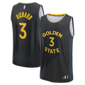 Golden State Warriors Will Richard Fanatics Black Fast Break Replica Player Jersey - Statement Edition for Men product image