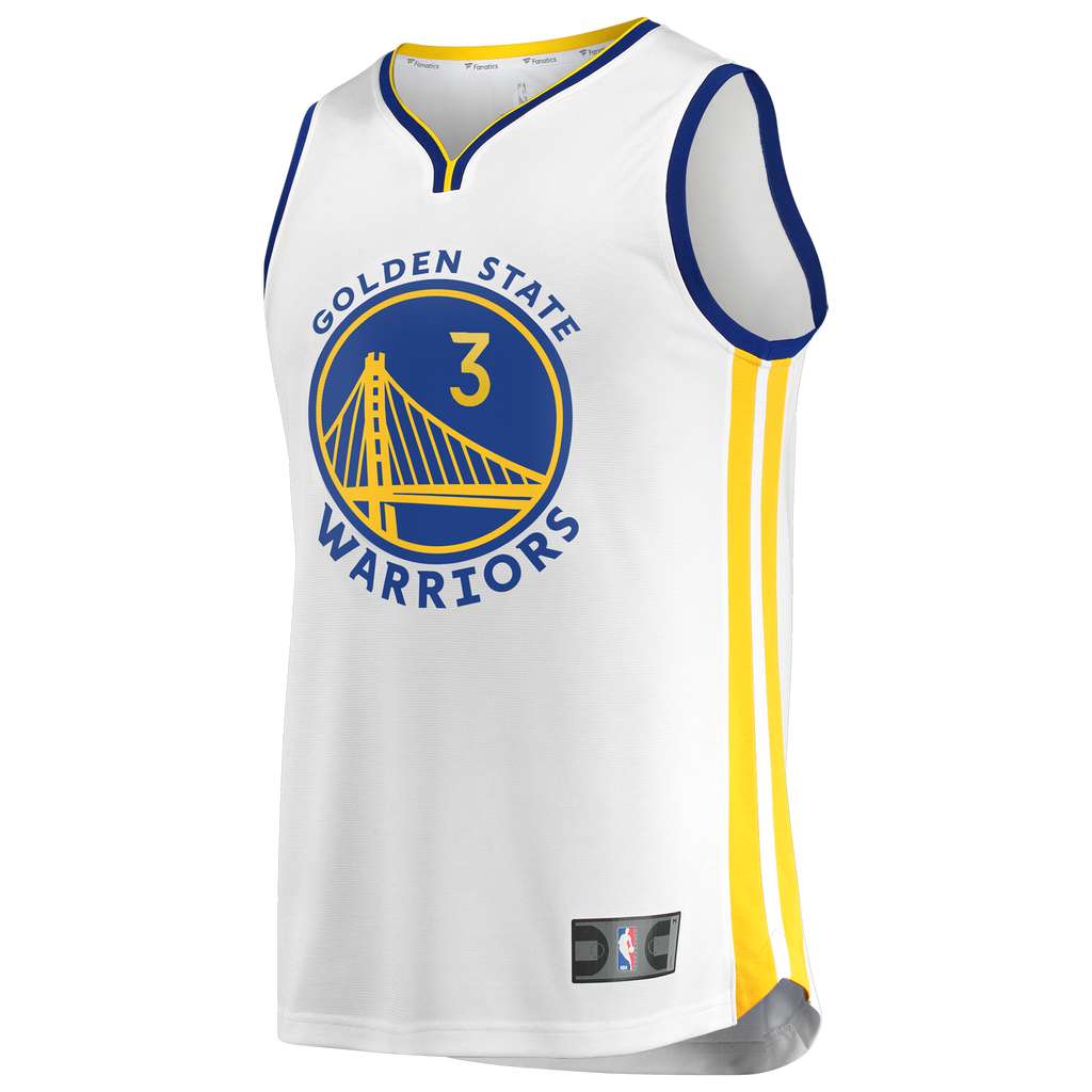 Golden State Warriors Will Richard Fanatics White Fast Break Replica Player Jersey - Association Edition for Men product