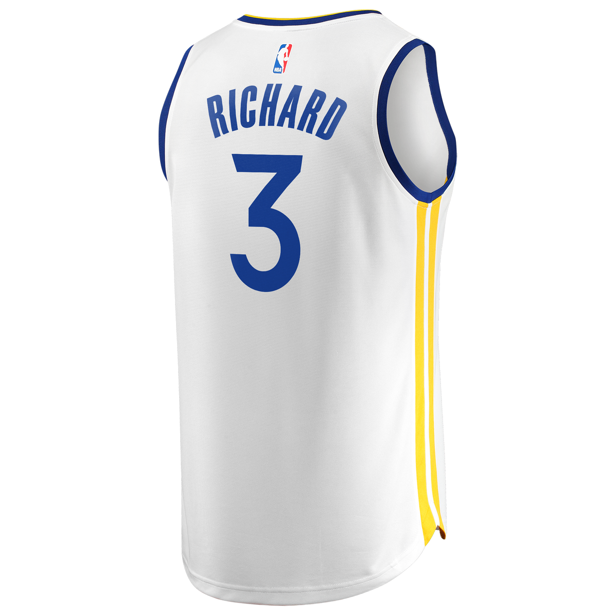 Golden State Warriors Will Richard Fanatics White Fast Break Replica Player Jersey - Association Edition for Men product