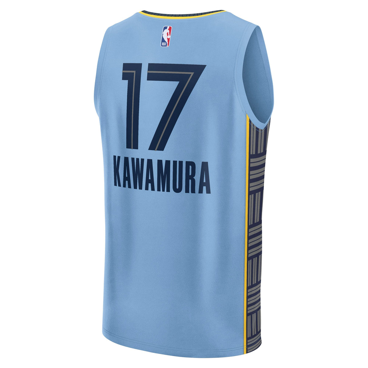 Memphis Grizzlies Yuki Kawamura Fanatics Light Blue Fast Break Replica Player Jersey - Statement Edition for Men product