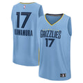 Memphis Grizzlies Yuki Kawamura Fanatics Light Blue Fast Break Replica Player Jersey - Statement Edition for Men product
