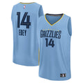 Memphis Grizzlies Zach Edey Fanatics Light Blue Fast Break Replica Player Jersey - Statement Edition for Men product image