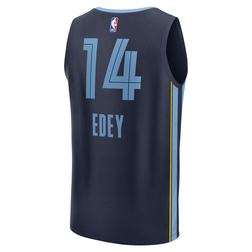 Memphis Grizzlies Zach Edey Fanatics Navy 2024 NBA Draft Fast Break Player Jersey - Icon Edition for Men product image 4,