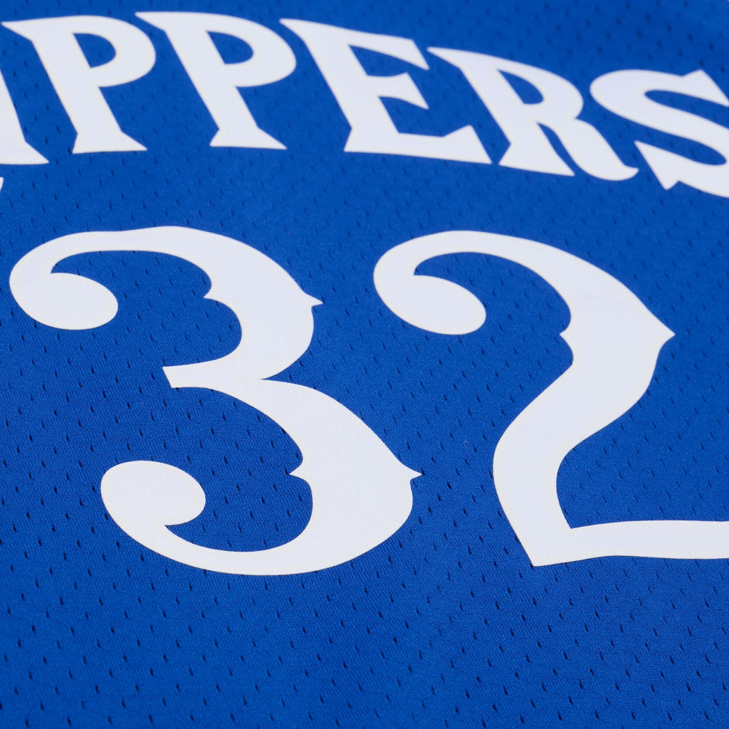 LA Clippers Bill Walton Mitchell & Ness Royal 1984-85 Swingman Jersey for Men product image 4, provided for visual reference