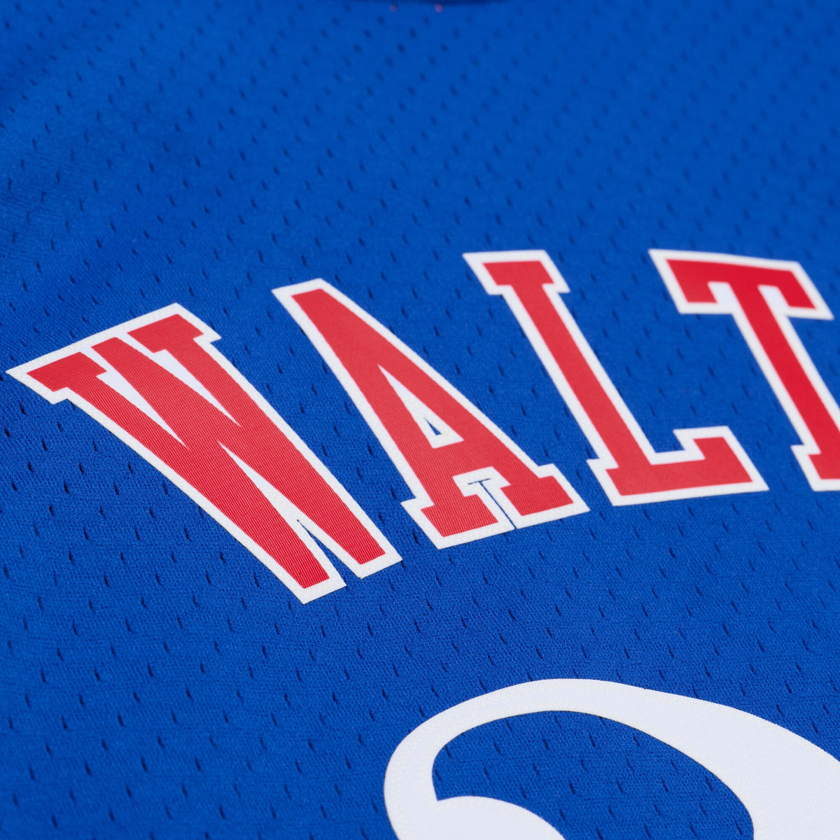 LA Clippers Bill Walton Mitchell & Ness Royal 1984-85 Swingman Jersey for Men product image 7, provided for visual reference