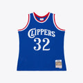 LA Clippers Bill Walton Mitchell & Ness Royal 1984-85 Swingman Jersey for Men product image 1, provided for visual reference