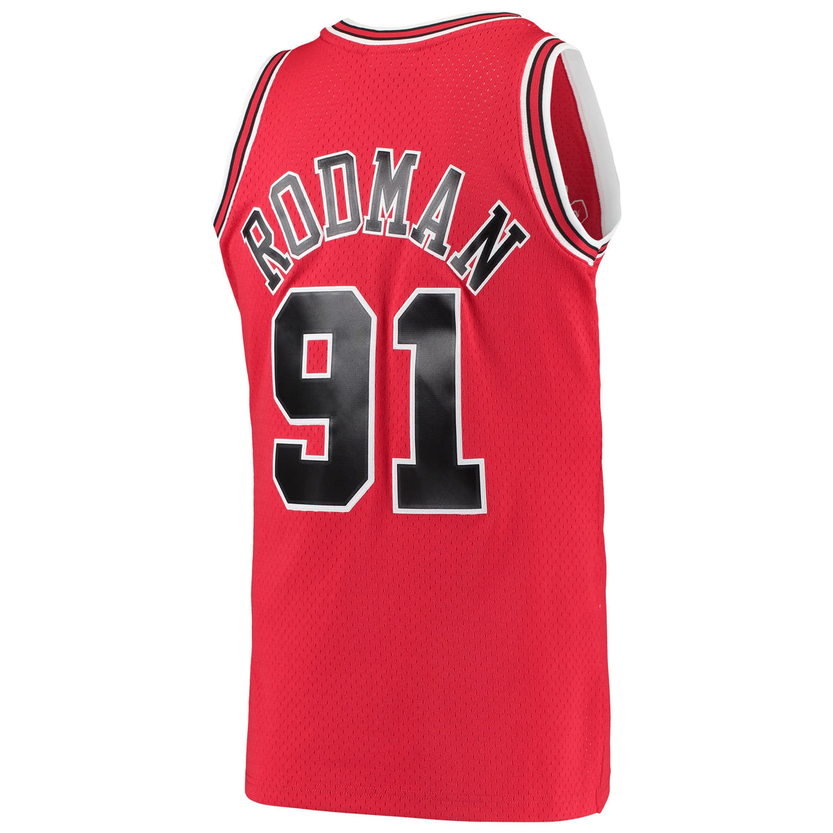 Chicago Bulls Dennis Rodman Mitchell & Ness Red Hardwood Classics Swingman Jersey for Men product image 4, provided for