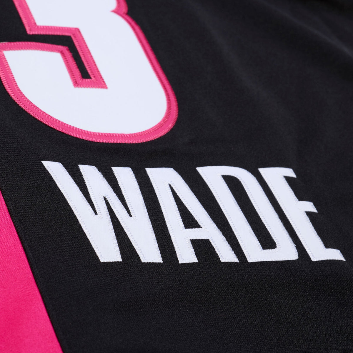 Miami Heat Dwyane Wade Mitchell & Ness Black 2005-06 Hardwood Classics Authentic Jersey for Men product image 8, provided