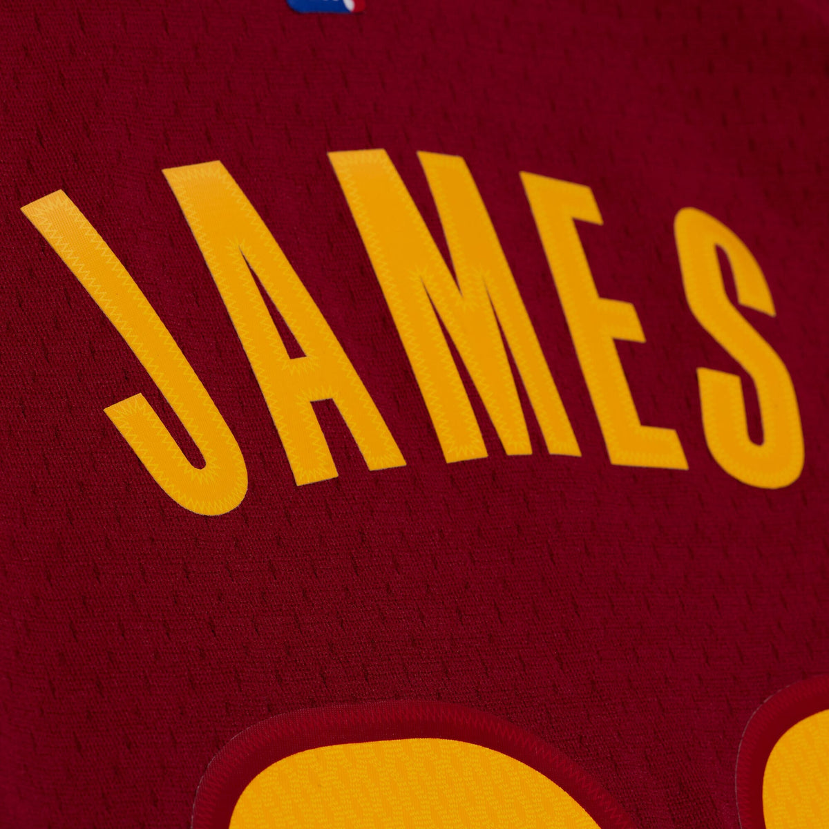 Cleveland Cavaliers LeBron James Mitchell & Ness Wine 2015-16 Swingman Jersey for Men product image 7, provided for visual